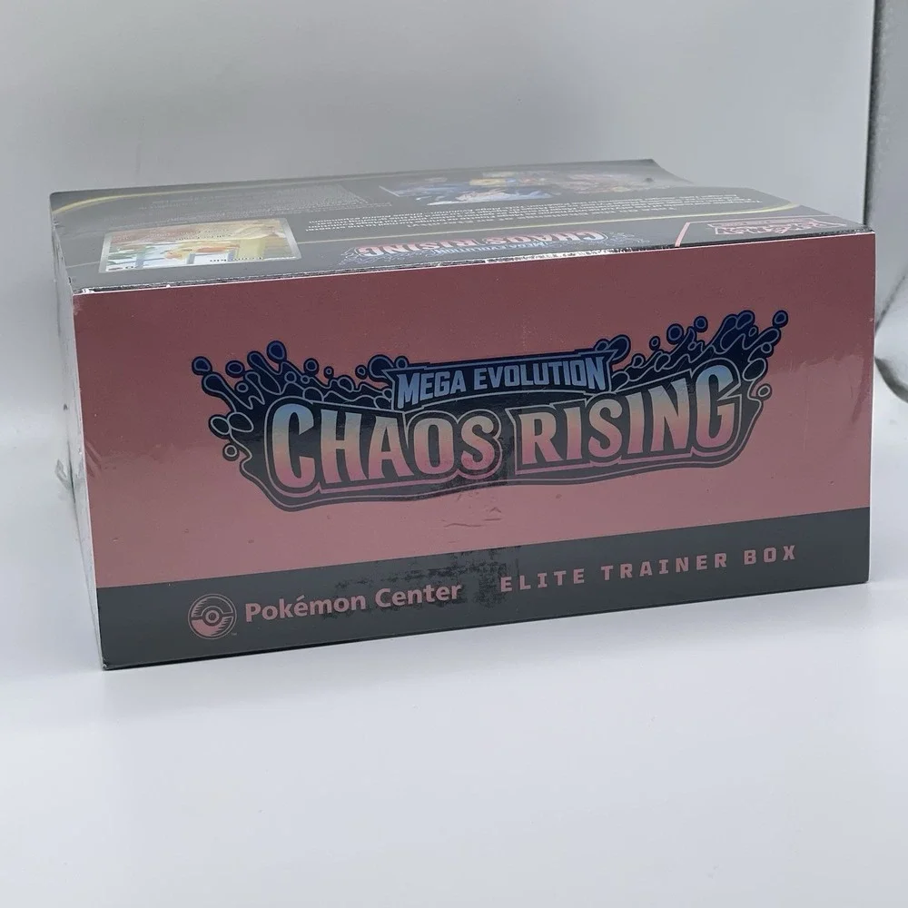 Pokemon TCG Chaos Rising Pokemon Center ETB Elite Trainer Box In Hand READ